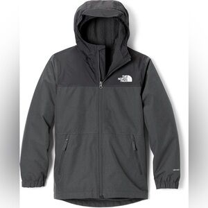 The North Face Warm Storm Insulated Jacket - Boys' black and gray
